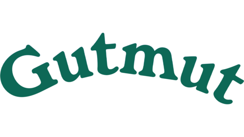 Das Bild zeigt den Schriftzug 'Gutmut' in einer geschwungenen Form